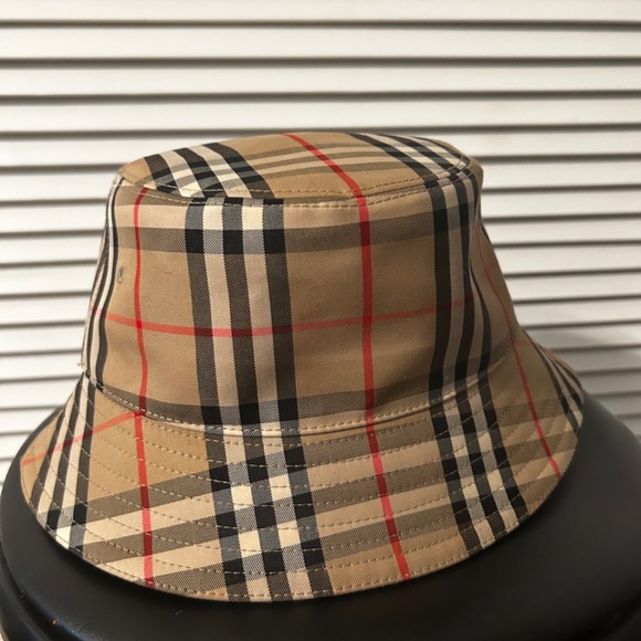 Burberry twill bucket hat Medium - Picture 4 of 5